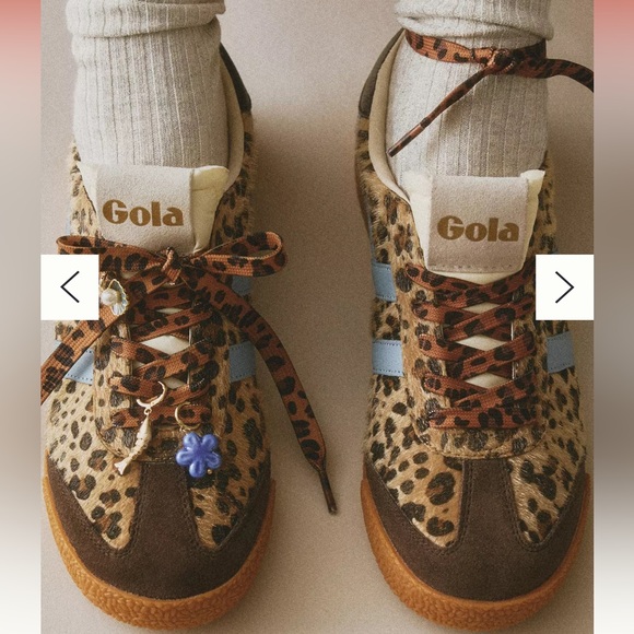 Elan Gola Sneakers in Leopard Print - Picture 3 of 7